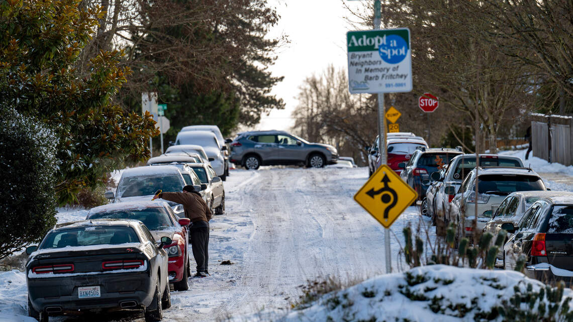 Battle to keep Pierce County roads cleared hampered by freezing temperatures, officials say