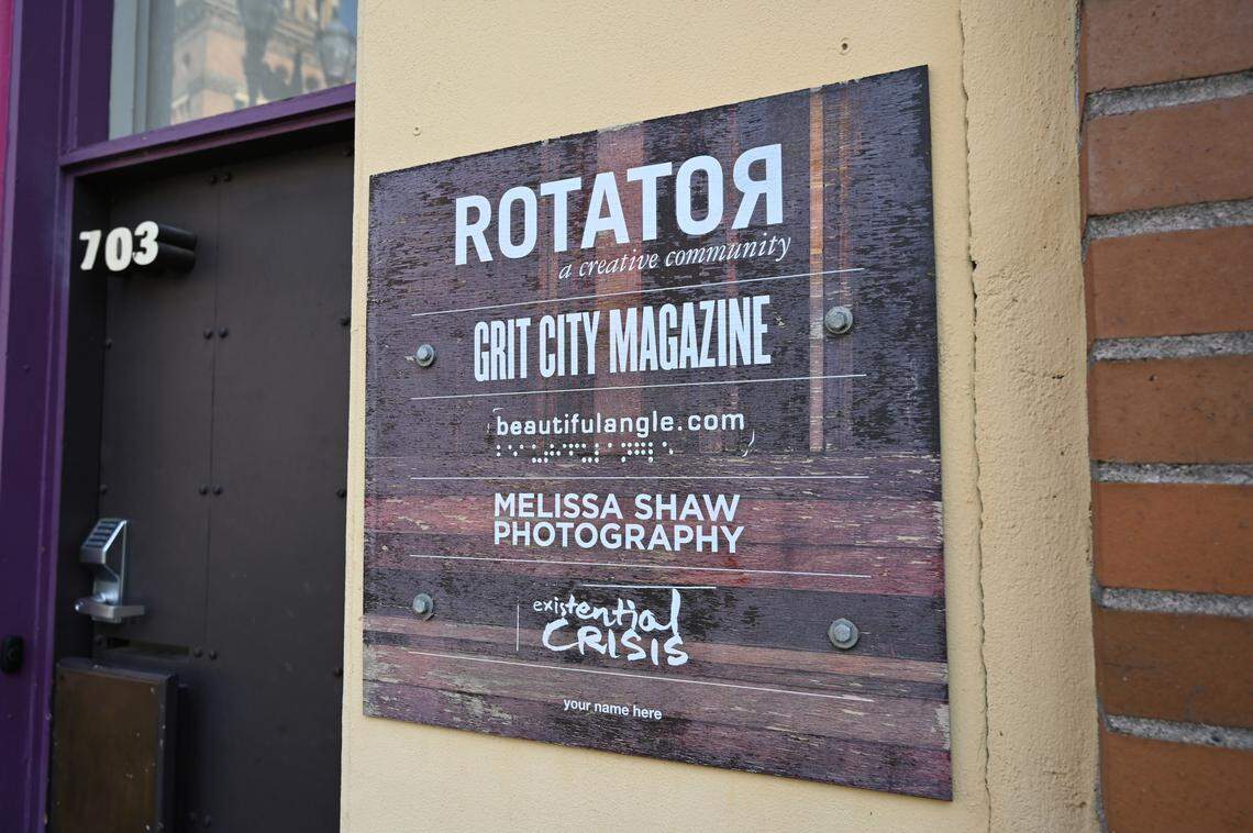 Grit City Magazine offices in downtown Tacoma.