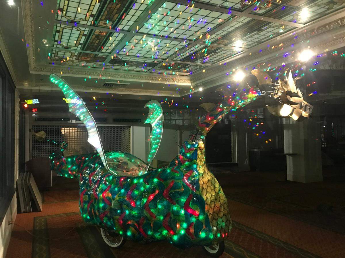 The Tacoma Light Trail, Tacoma’s free winter art festival, kicks off a series of live events on Jan. 7, starting with a light parade at 5:30 p.m led by a LED dragon.
