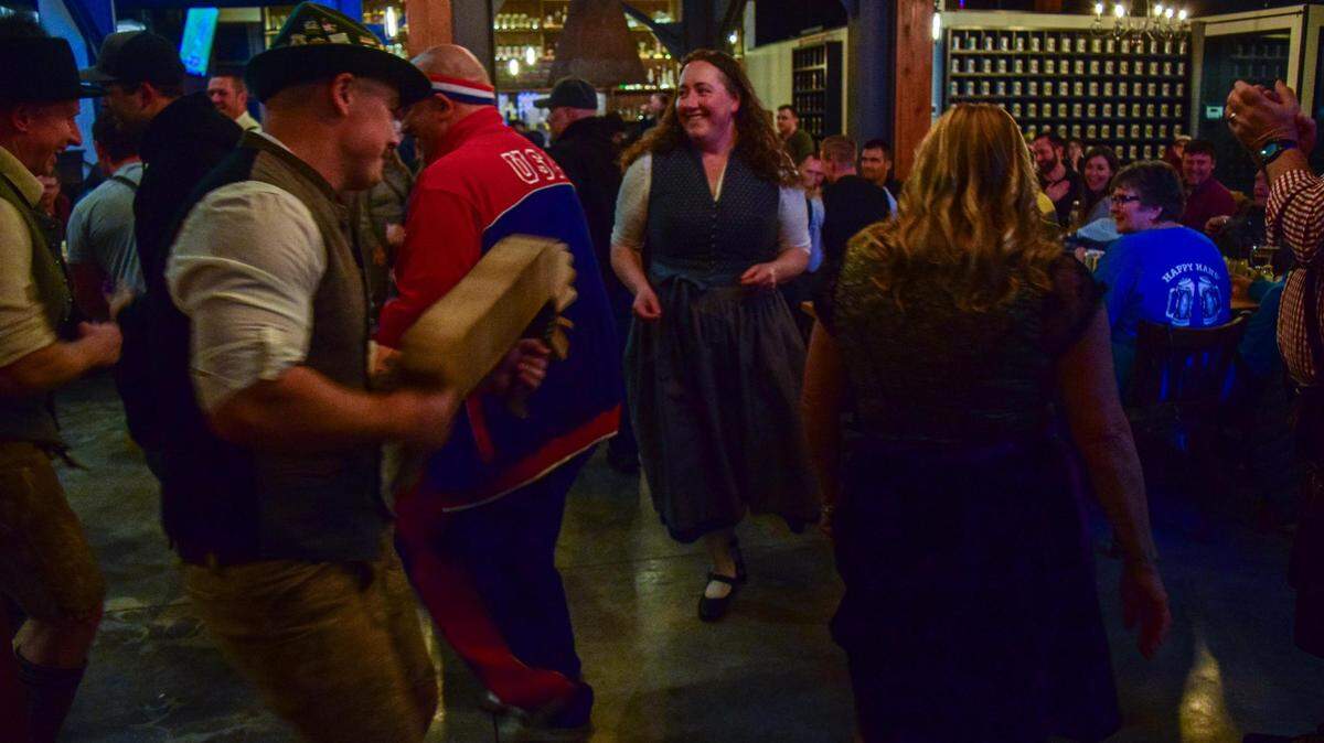 Berliner Beerhall opened at 2401 Pacific Avenue in Tacoma after a 10-year journey. Happy Hans German Band played at the grand opening party on Saturday, October 28, 2023.