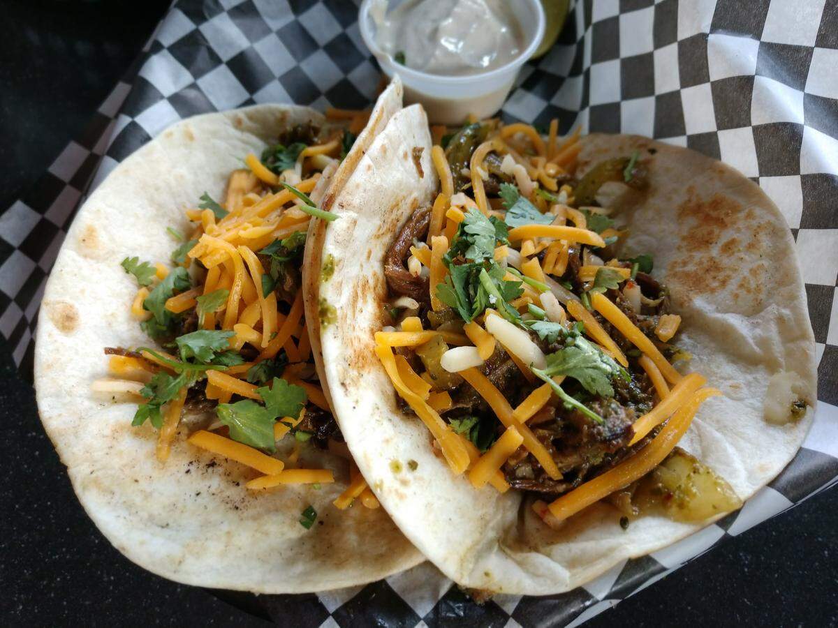 Churrasco tacos from The Church Cantina in Tacoma.