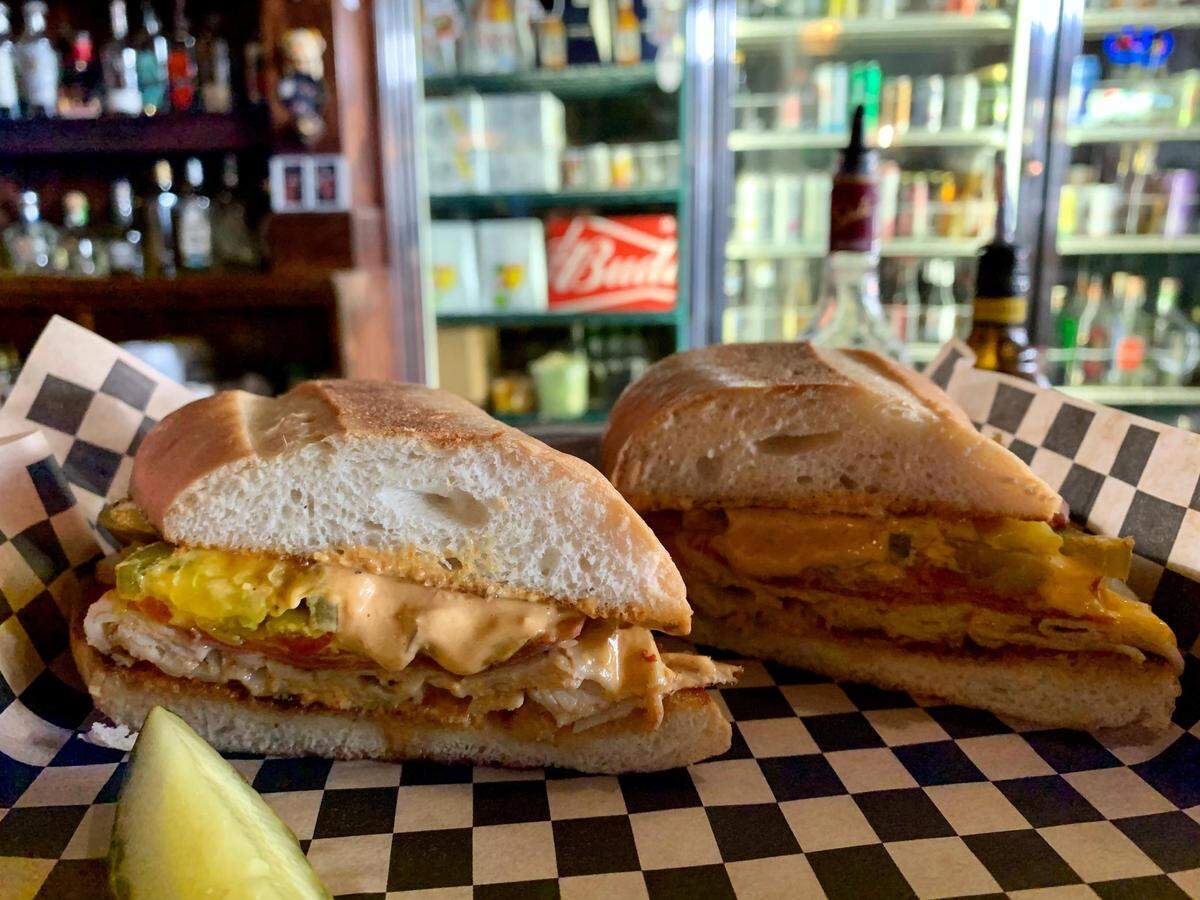Peterson Bros.’ flagship sandwich shop in Hilltop, known as The Eleven Eleven, serves all-around stellar sandwiches, all warm. Be sure to take some beer home, too.