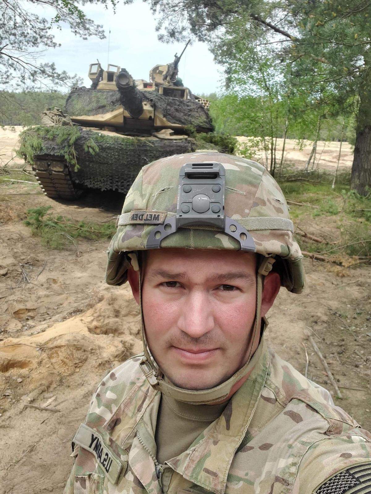 Lance Melder was a tanker for the Army and had been stationed at Joint Base Lewis-McChord since August 2023.
