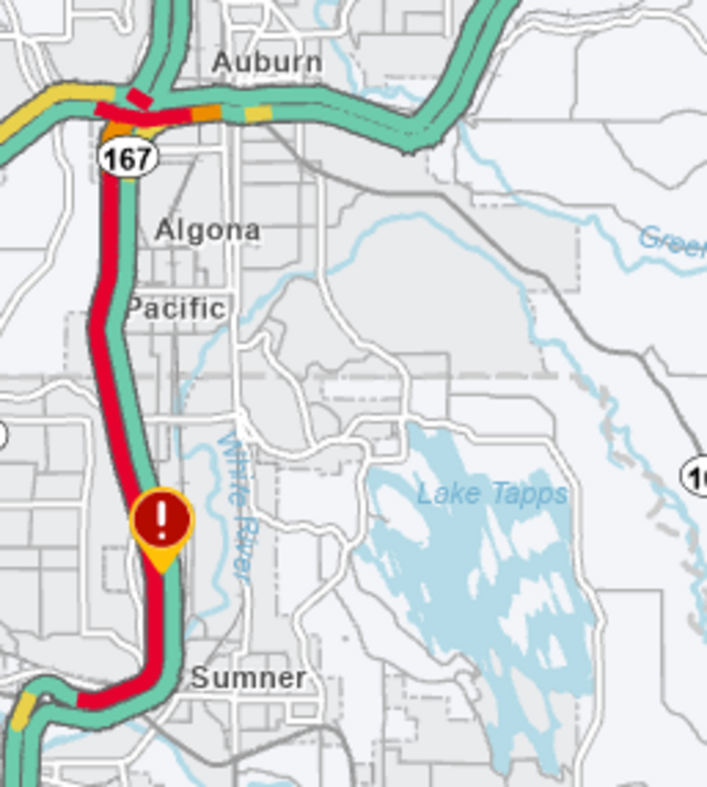 Wreck backs up traffic on SR 167 between Auburn, Sumner | Tacoma News ...