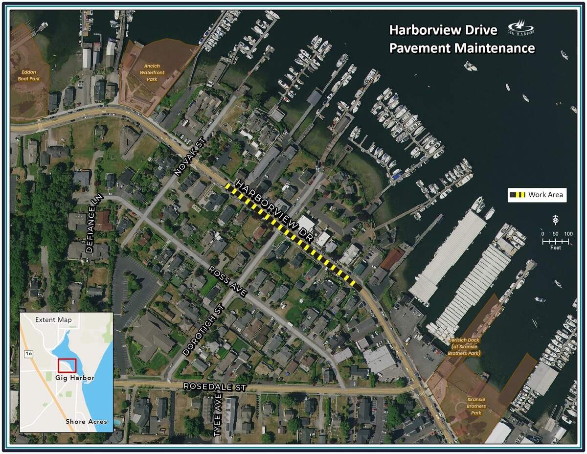 Drivers are advised to use alternate routes as construction on Harborview Drive continues this week.&nbsp;