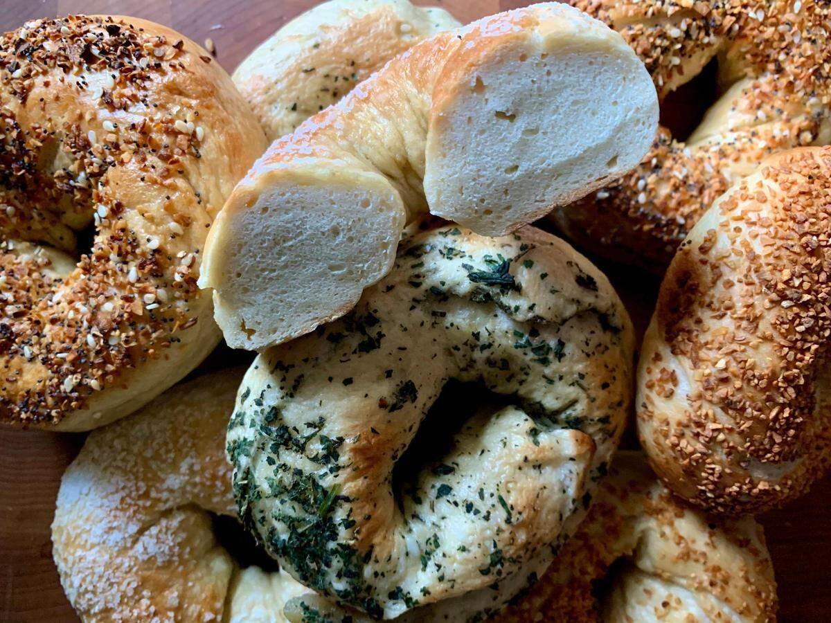 Adam’s Bagels marries the chew of an East Coast bagel with the crisped exterior of a Montreal, featuring PNW ingredients like nettle.