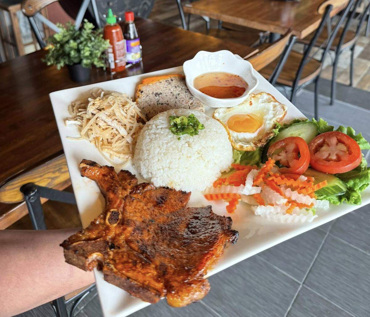 Family Pho replaced LeLe East West at 5015 Tacoma Mall Boulevard.
