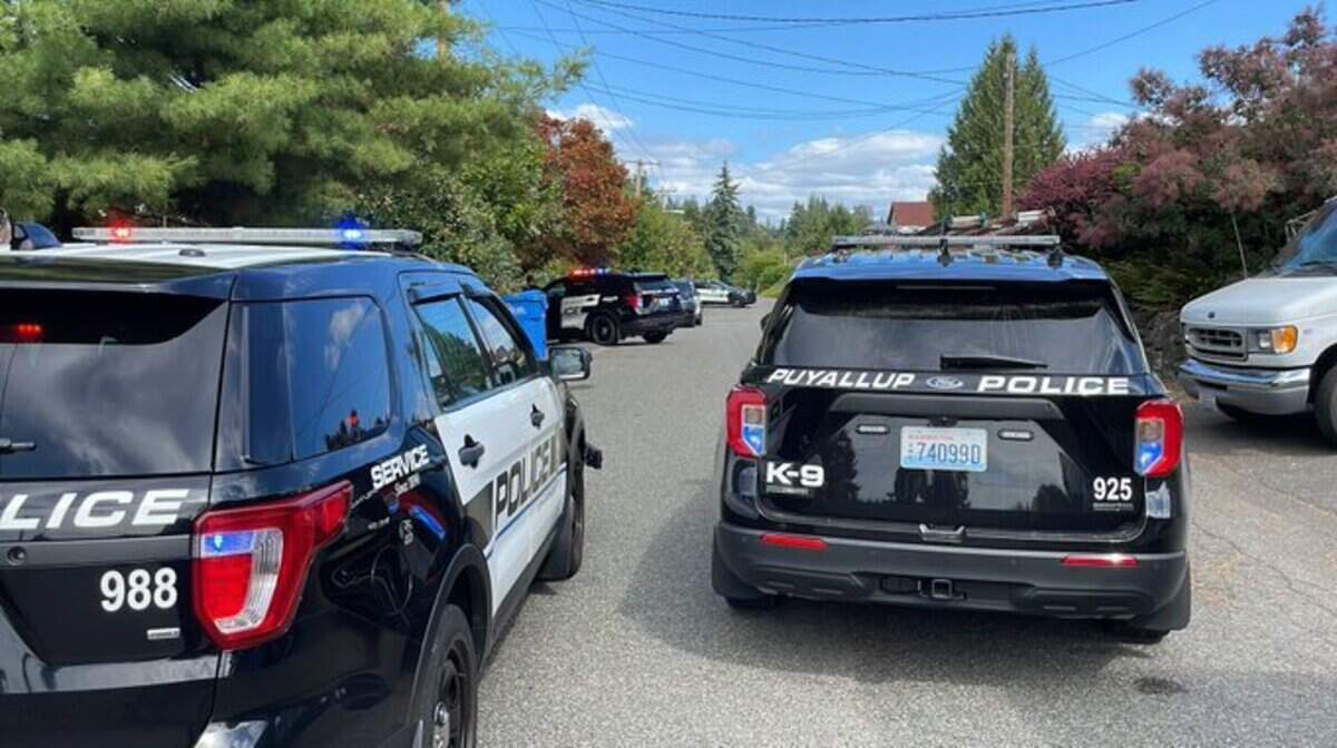 A man barricaded in a Puyallup home in the 600 block of 17th Avenue SW resulted in a SWAT team deployment and several street closures July 29, 2023.