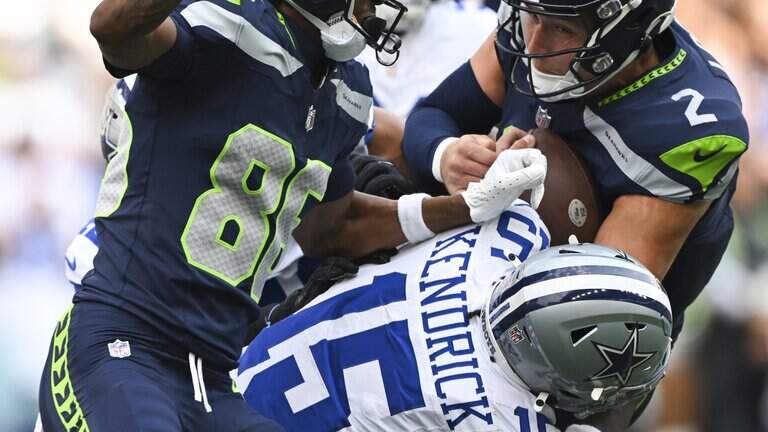 Teacher Montorie Foster a TD, Milroe waits, Seahawks lose in preseason to Dallas