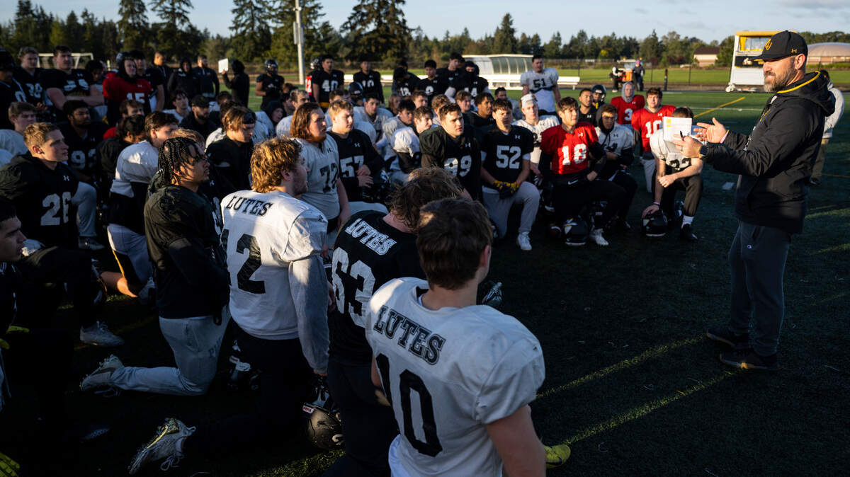 ‘Vanished in a moment.’ PLU football team tackles mental health stigma after a suicide