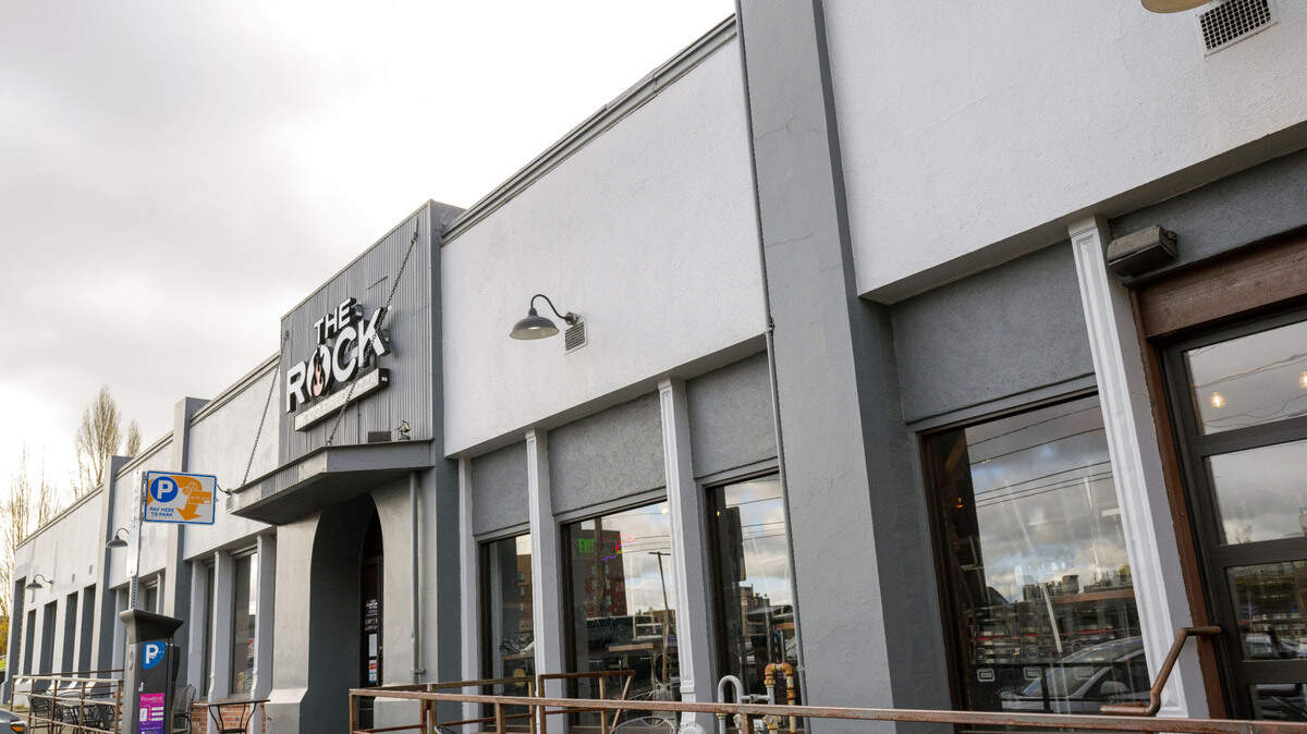 The Rock, a pizza chain in Tacoma, is seen on Monday, Nov. 18, 2024, at 1920 Jefferson Ave., in Tacoma, Wash.