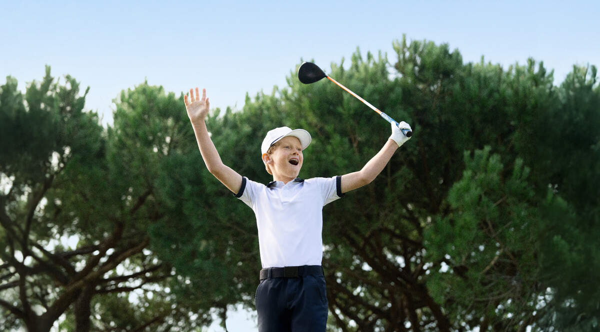 A youth golfer is part of the Youth on Course program, which is teeing up $5 rounds of golf for kids at courses in Washington and around the country.
