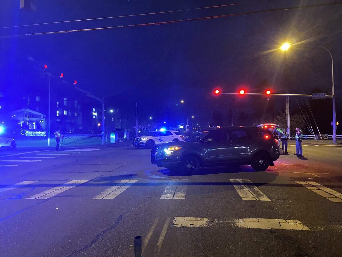 A 39-year-old Kent man died Monday evening in a motorcycle wreck in South Hill, according to the Washington State Patrol. Troopers said he ran a red light and struck a pickup.