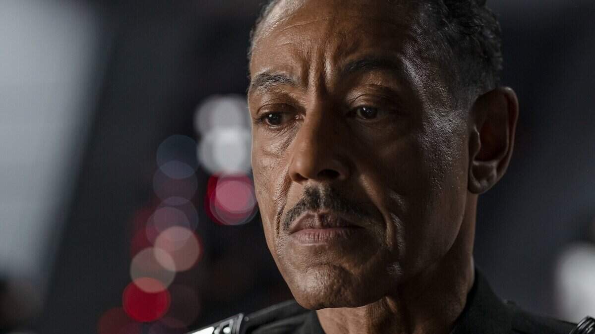 This image released by Disney+ shows Giancarlo Esposito in a scene from “The Mandalorian.” Esposito was nominated for an Emmy Award for outstanding supporting actor in a drama series. He's scheduled to appear at Summer Con in Puyallup next month.