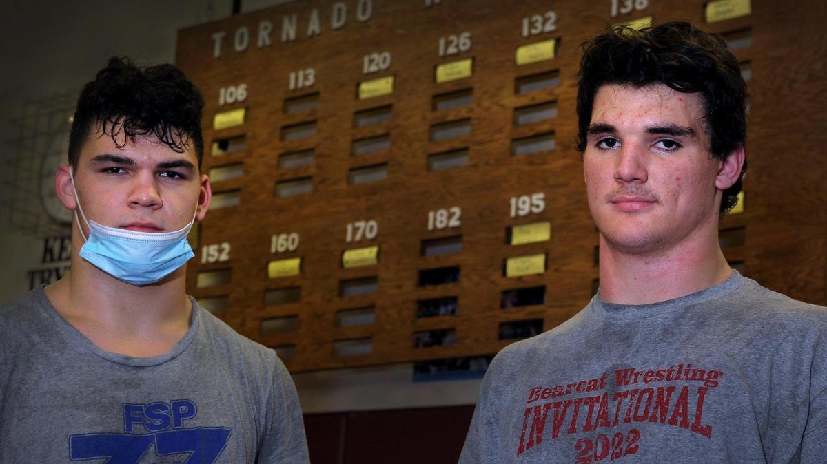 Brothers in arms Brayden and Logan Platt will be part of a strong contingent of Tornados’ wrestlers competing at this weekend’s Mat Classic state tournament in Tacoma..