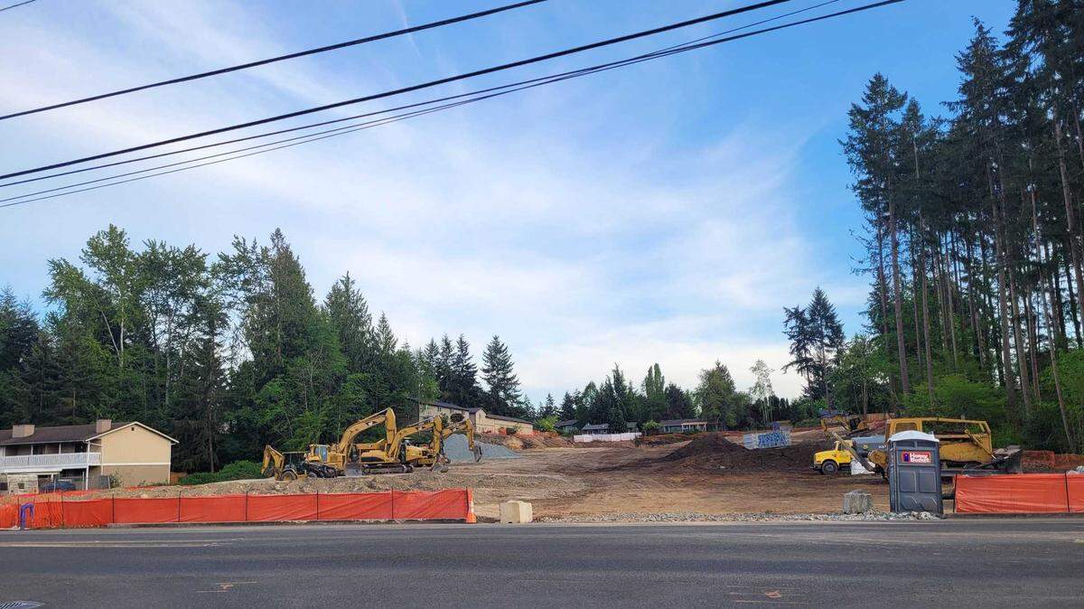 A developer plans to build 46 homes at 10798 128th St. in South Hill, shown here on May 6, 2025, according to Pierce County records.