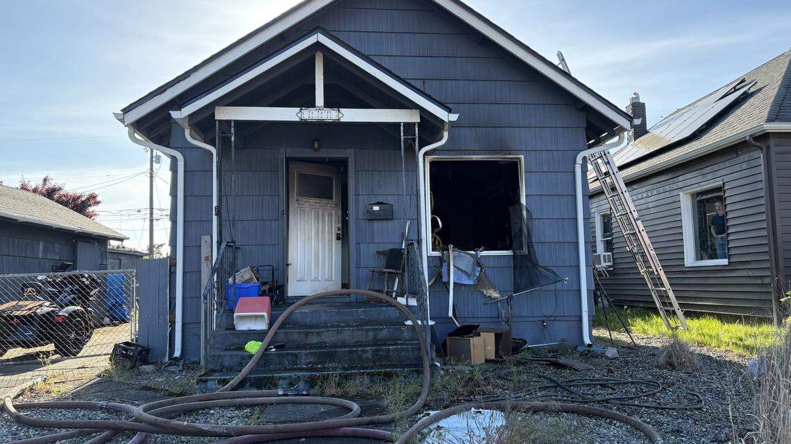 Dog killed in Tacoma house fire; homeowner treated for minor injuries