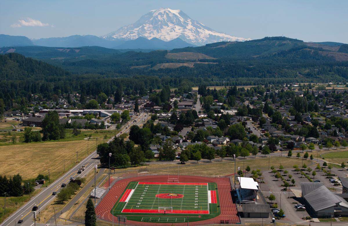 Cardinal Stadium on Tuesday, July 8, 2025, in Orting, Wash.