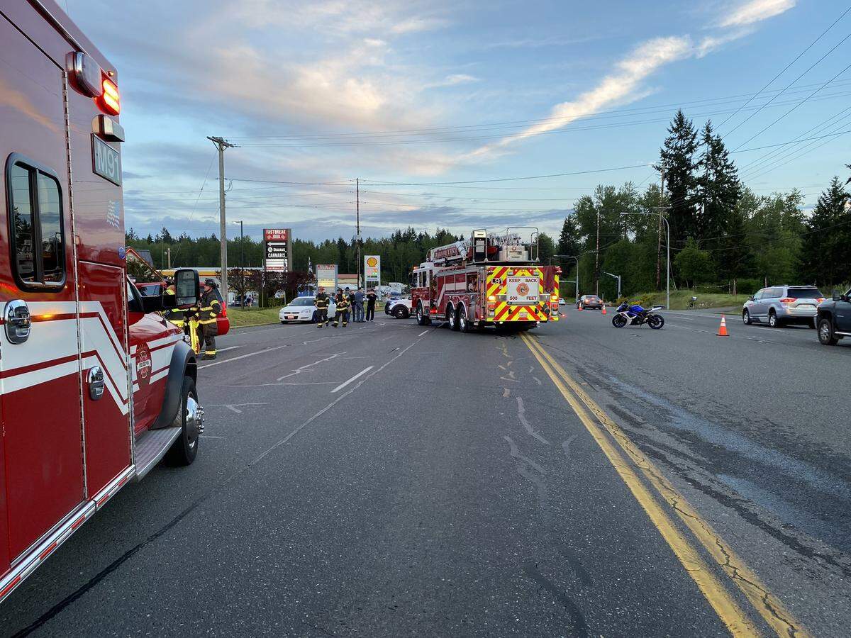 A 35-year-old woman died Monday., May 30, after she lost control of her SUV on state Route 161 in Graham and the vehicle rolled, crashing into a ditch.