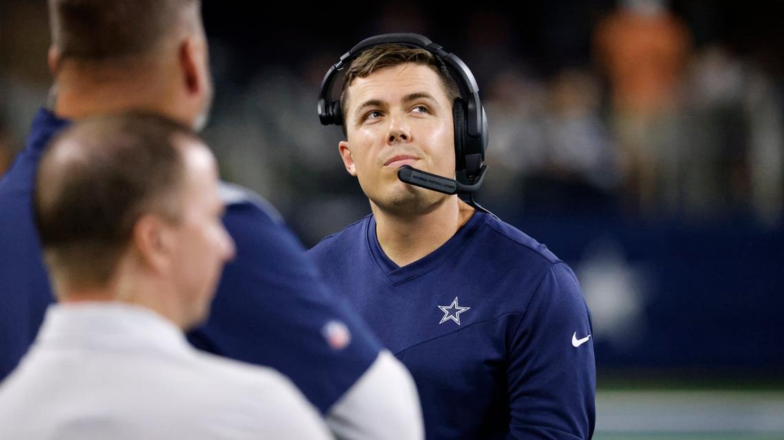 Former Boise State quarterback Kellen Moore was the Dallas Cowboys offensive coordinator since 2019.