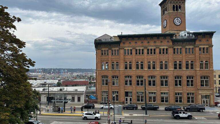 Tacoma’s Old City Hall celebrates launch of coworking tenant as site rehab continues