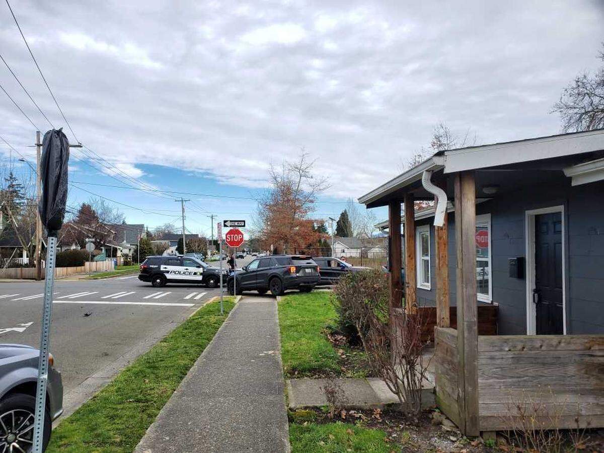 Police immediately responded to a wreck about 2:15 p.m. Feb. 16, 2024 on Third Street Southeast, near Fourth Avenue Southeast in downtown Puyallup.