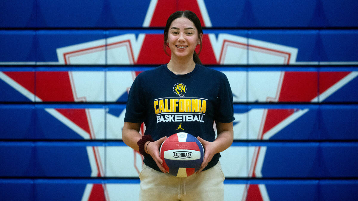Washington sophomore outside hitter Sirena Peredo during volleyball practice at Washington High School in Tacoma, Washington, on Tuesday, March 2, 2021.