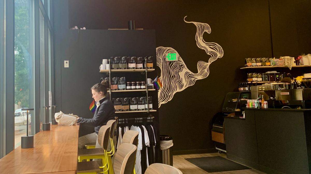 Outer Dark Coffee Roasters opened its first full-service café at 750 Market St. in downtown Tacoma in July.