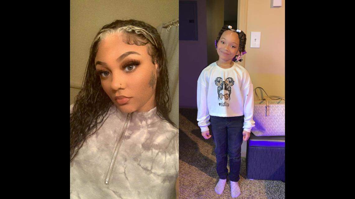 Meshay Melendez and her daughter, Layla Stewart (right), disappeared March 12 from Vancouver, Washington, police said. Their bodies were found 10 days later near Washougal.