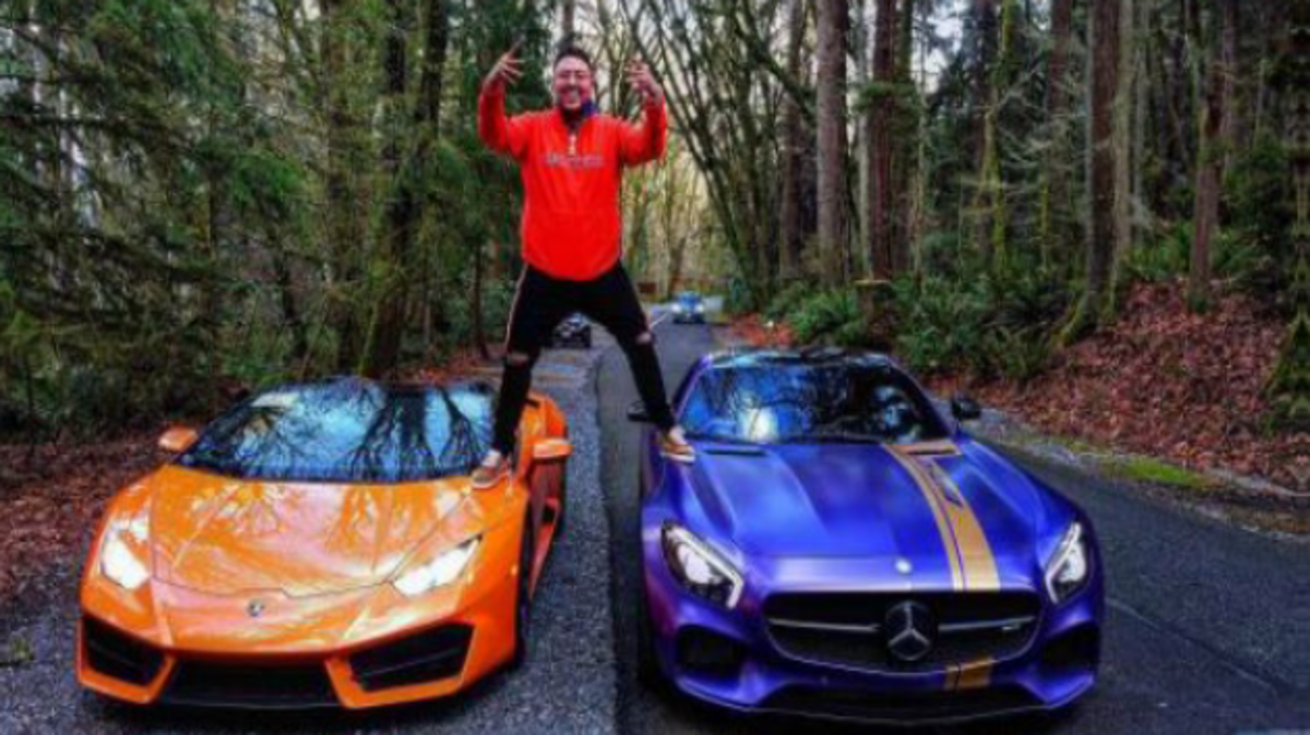 Joel Adrian Valencia Rosas posted pictures of himself with expensive cars on social media to recruit people to join his drug-trafficking organization.