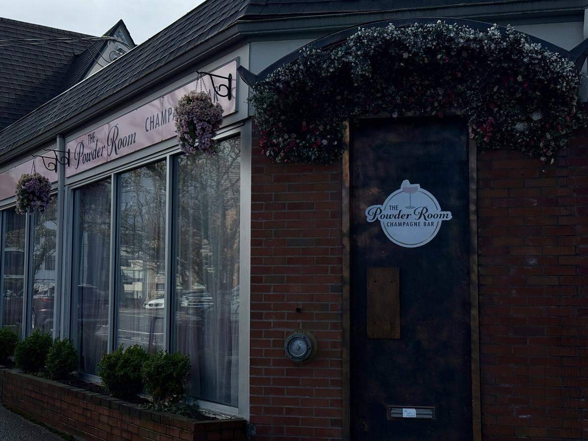 The restaurant and bar was dark and the door locked on Friday, March 20 around 2 p.m., when it would typically be open for lunch.
