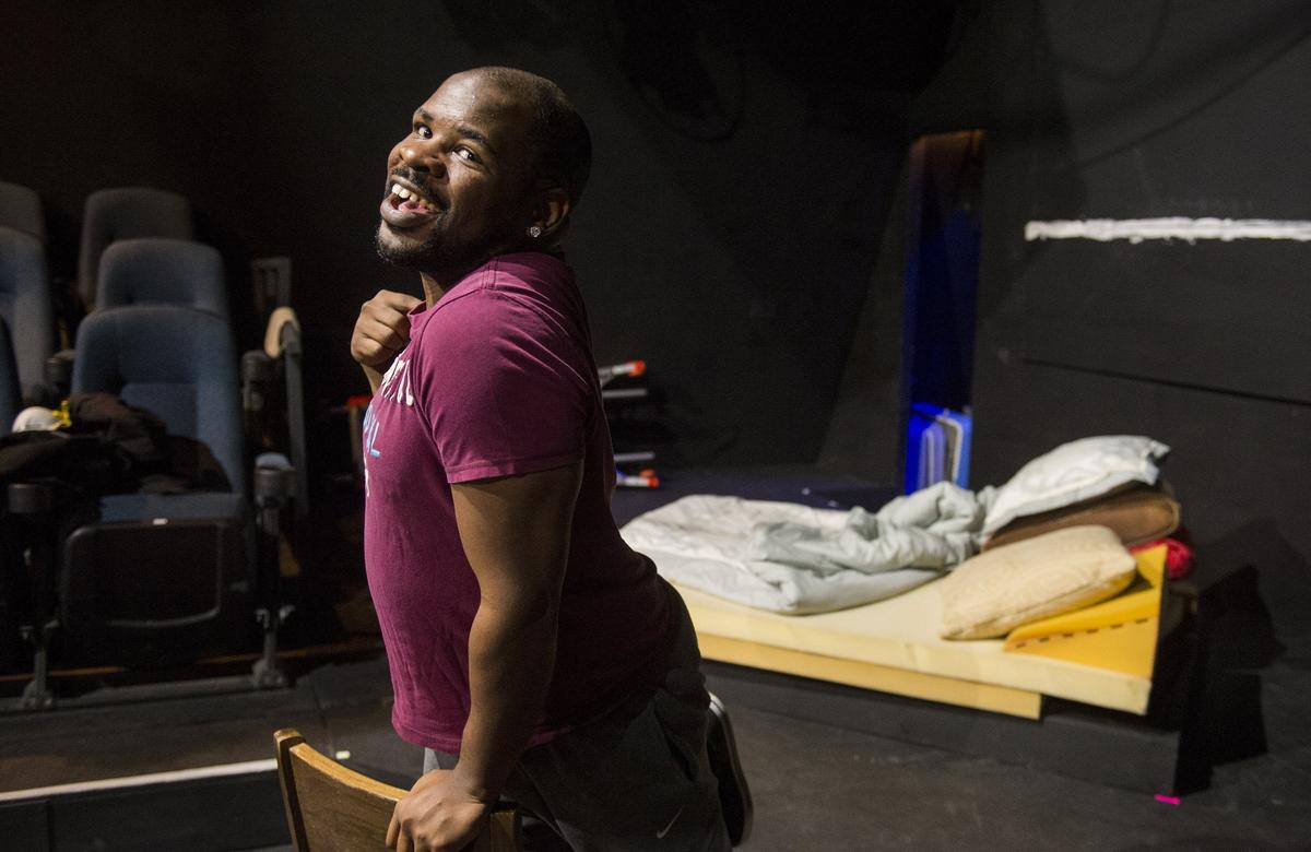 Tony Williams plays Belize in a Lakewood Playhouse production of “Angels in America.” February 7, 2019