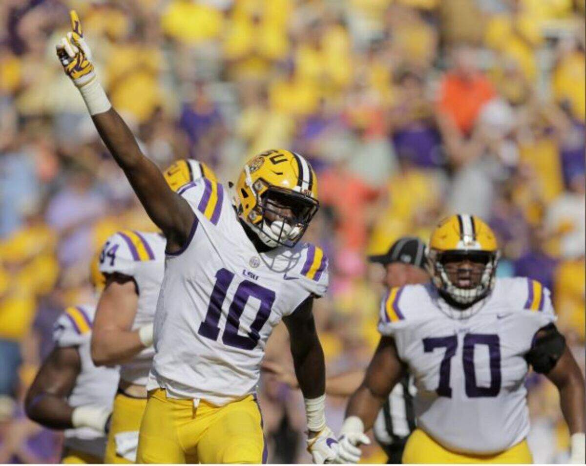 Stephen Sullivan overcame poverty as a child to become a national-champion tight end at LSU. On Saturday, the Seahawks traded back into the NFL draft to make him their seventh-round draft choice.