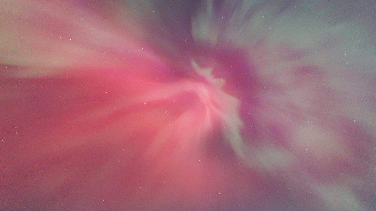 The aurora borealis was seen in most parts of Washington on Friday, including Tacoma.