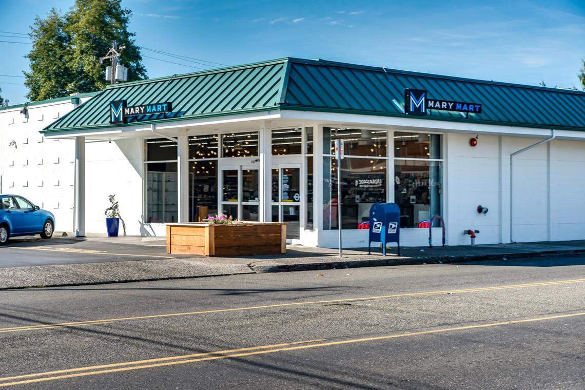 You can find Mary Mart right on Sixth Ave., next to Tacoma Bike and La Cà Bar