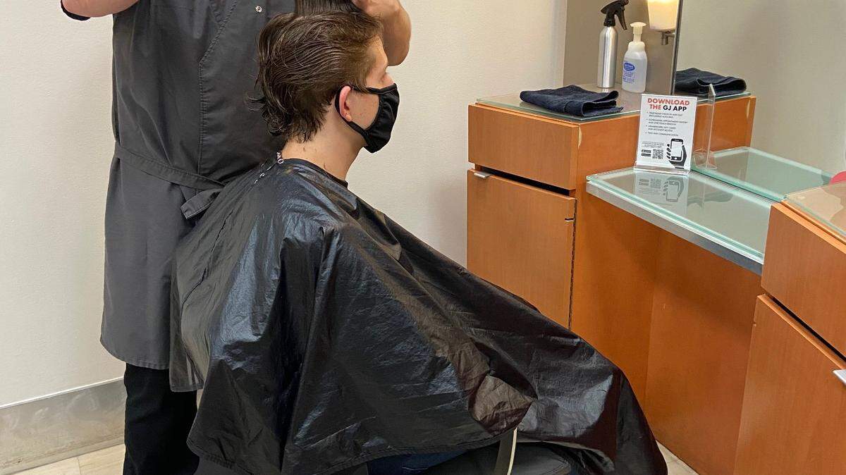 Stylists were back at work in June 2020 at Gene Juarez Salon & Spa at the Tacoma Mall, after the COVID-19 pandemic led to the mall’s shutdown for a time. The salon is moving to a downtown site in February.