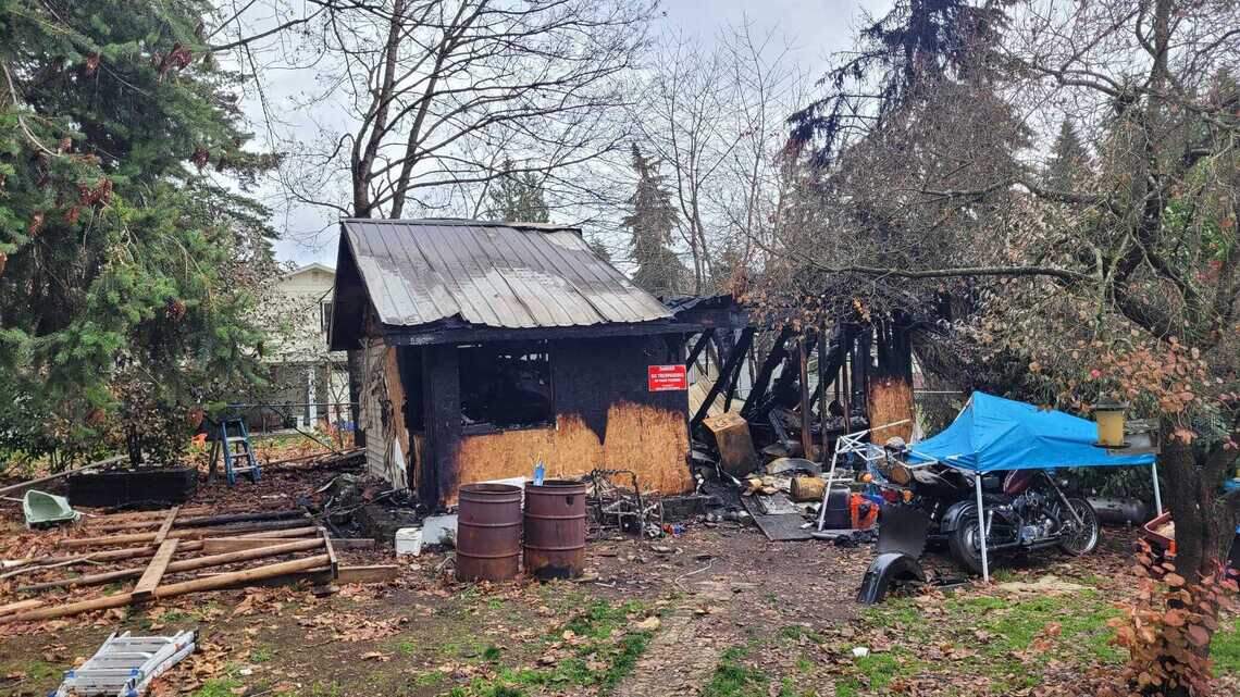 Puppy caused explosion that seriously injured Puyallup-area man working in his shop