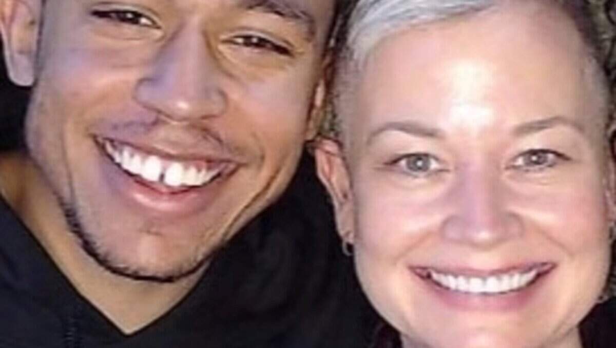 An undated picture of 28-year-old Caelick Bradley, left, who disappeared near Tacoma on June 8, 2026. Two people have been charged with second-degree murder in Bradley’s case.
