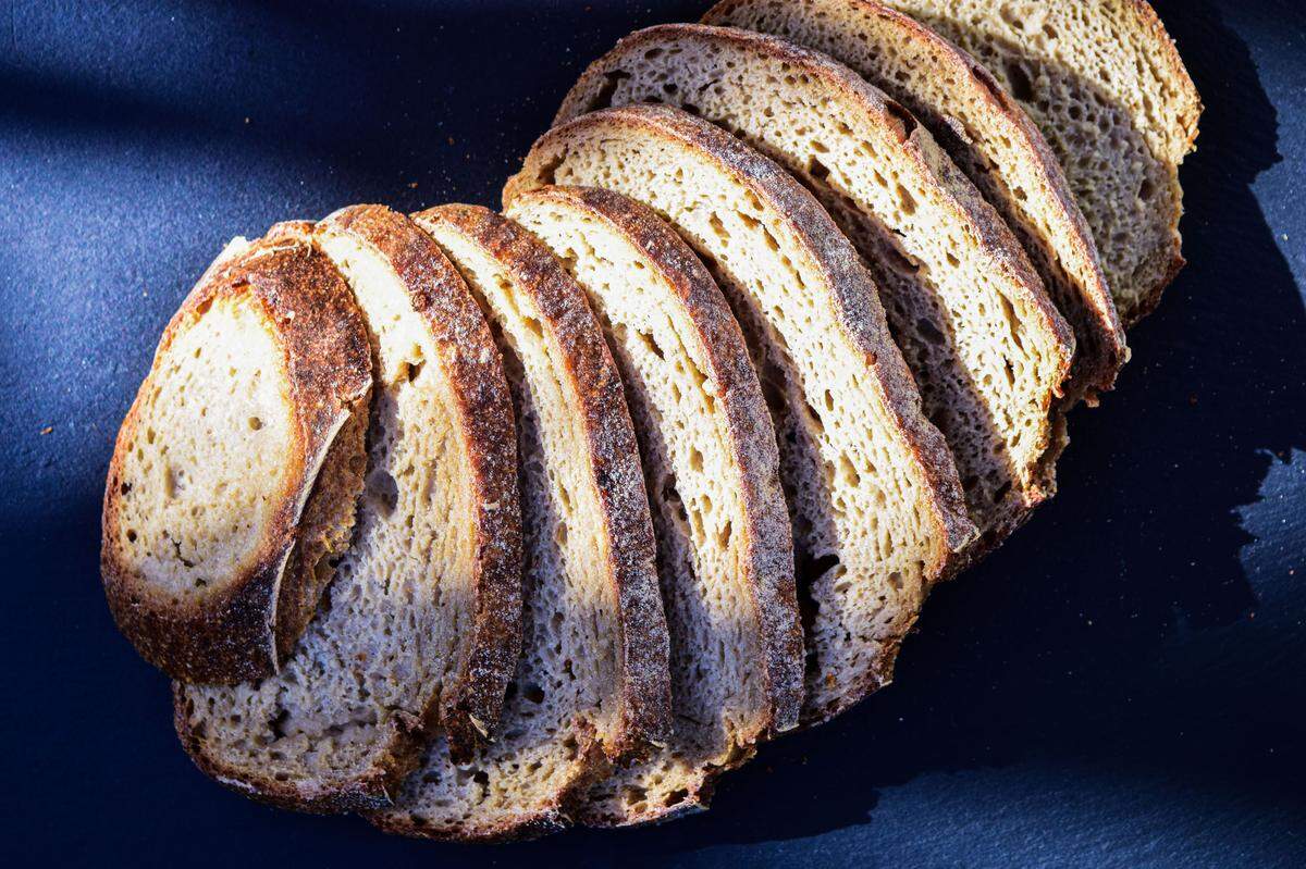 The impressive gluten-free sourdough boule was perhaps their biggest challenge yet. “‘It’s pretty good for gluten-free’ — that’s not a compliment for us,” said business manager Adam Skrivan.