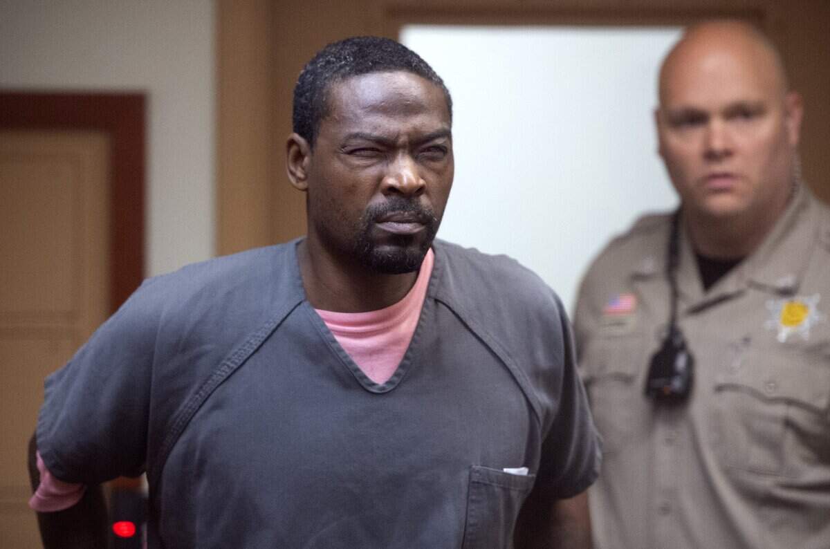 Demarco Parker is arraigned in Pierce County Superior Court in Tacoma on Wednesday, Aug. 22, 2018. Parker was held on $1 million bail, charged with second-degree murder for his role in the stabbing death of De’Angelo Reese on Aug. 17 in Tacoma.