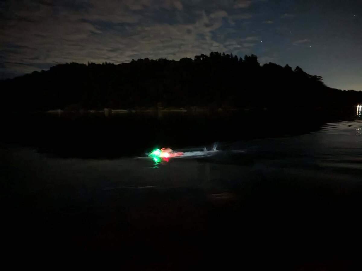 MS5.jpg Mary Singer began her swim at 3:56 a.m., under the Perseid meteor shower.