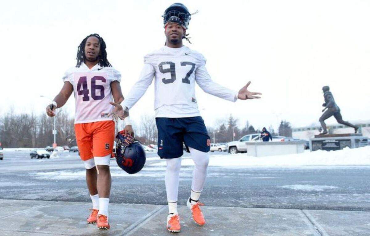The Seahawks signed Tacoma native and Spanaway Lake High School graduate Lakiem Williams, shown here when he was at Syracuse University through the 2019 college football season.