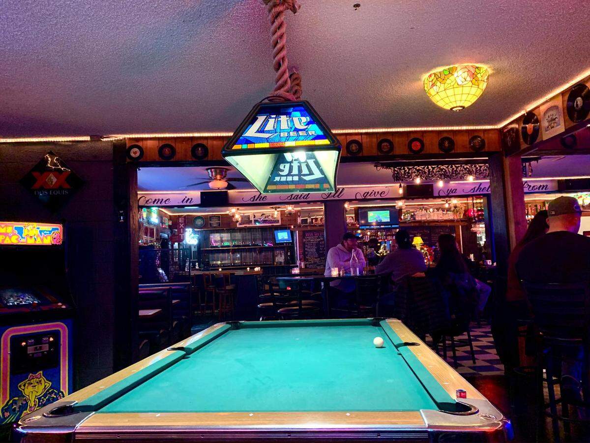 The Lake City Pub in Lakewood, Washington, reopened in December after a long hiatus. The updated bar and restaurant offers a laid-back neighborhood vibe as well-suited to an after-work drink as it is to a full dinner date.