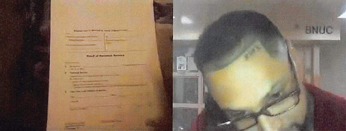 This photo was included in the indictment filed against attorney John Sheeran in U.S. District Court.