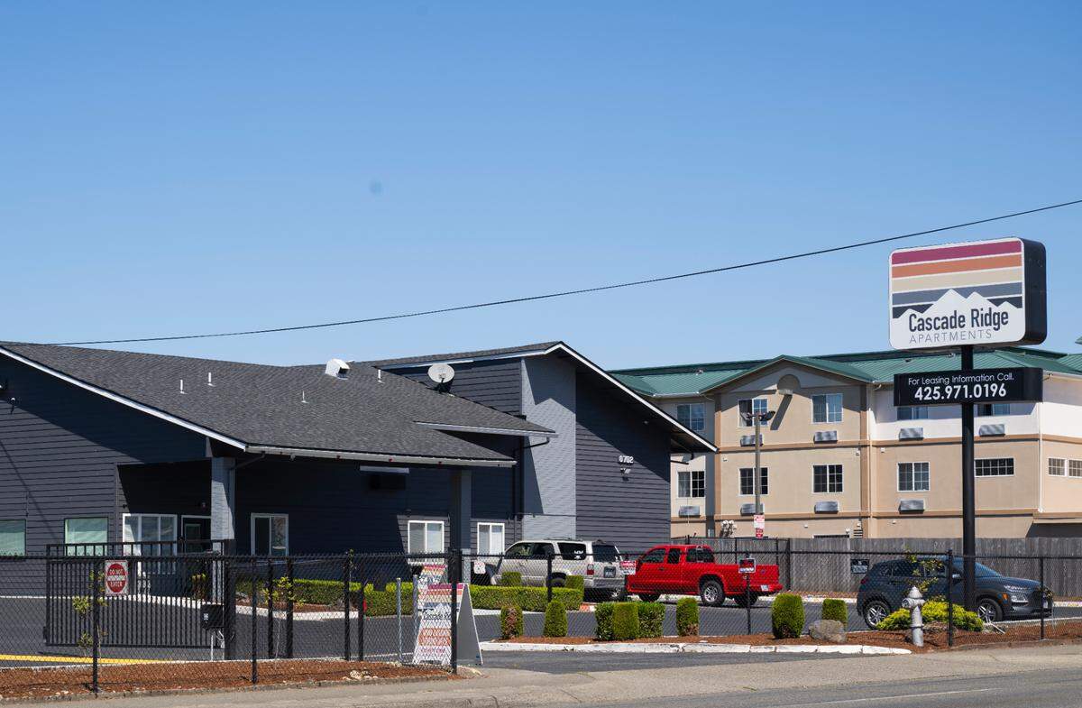 Cascade Ridge apartments is another Sage project completed last fall.