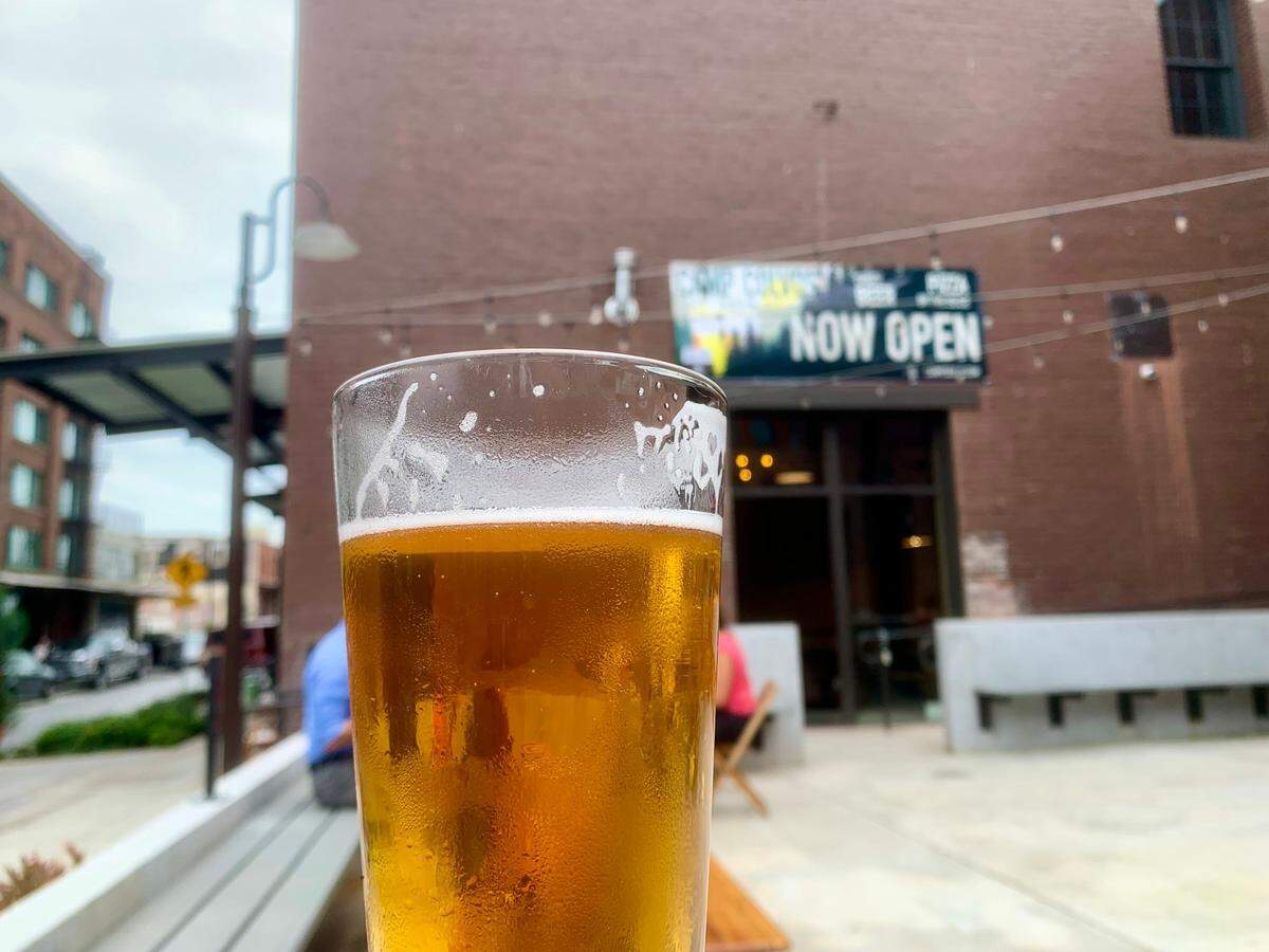 Camp Colvos, a Vashon Island brewery, opened a taproom with New York-style pizza in downtown Tacoma. The Brewery Blocks location boasts a sizable outdoor patio.