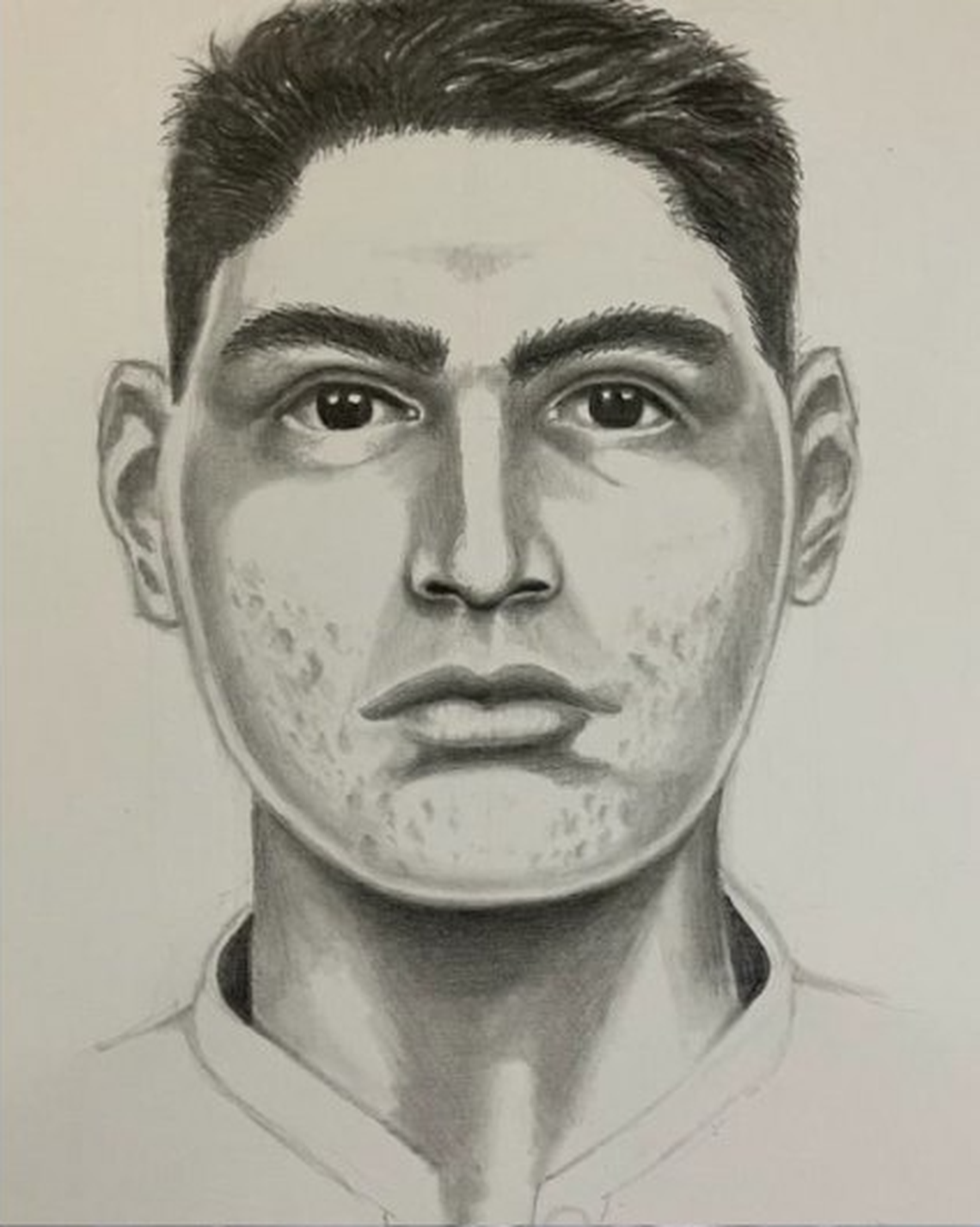 Pierce County Sheriff’s Department released a sketch Tuesday of a man suspected of sexually assaulting a Tacoma woman Oct. 7. Deputies are seeking tips from the public to identify him.