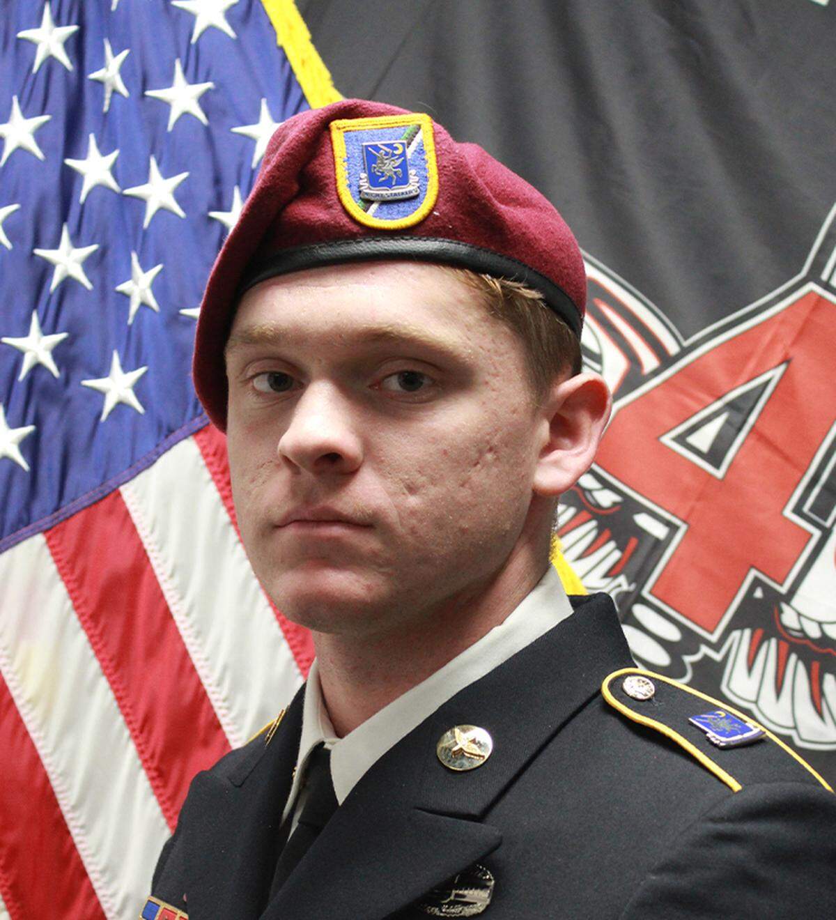 U.S. Army Sgt. Donavon Scott, 25, from Tacoma.