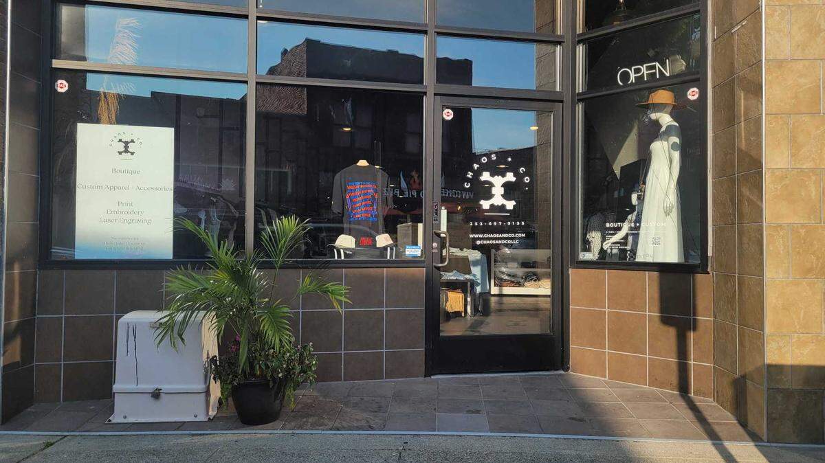 The CHAOS + CO. boutique opened in June 2025 in downtown Puyallup.