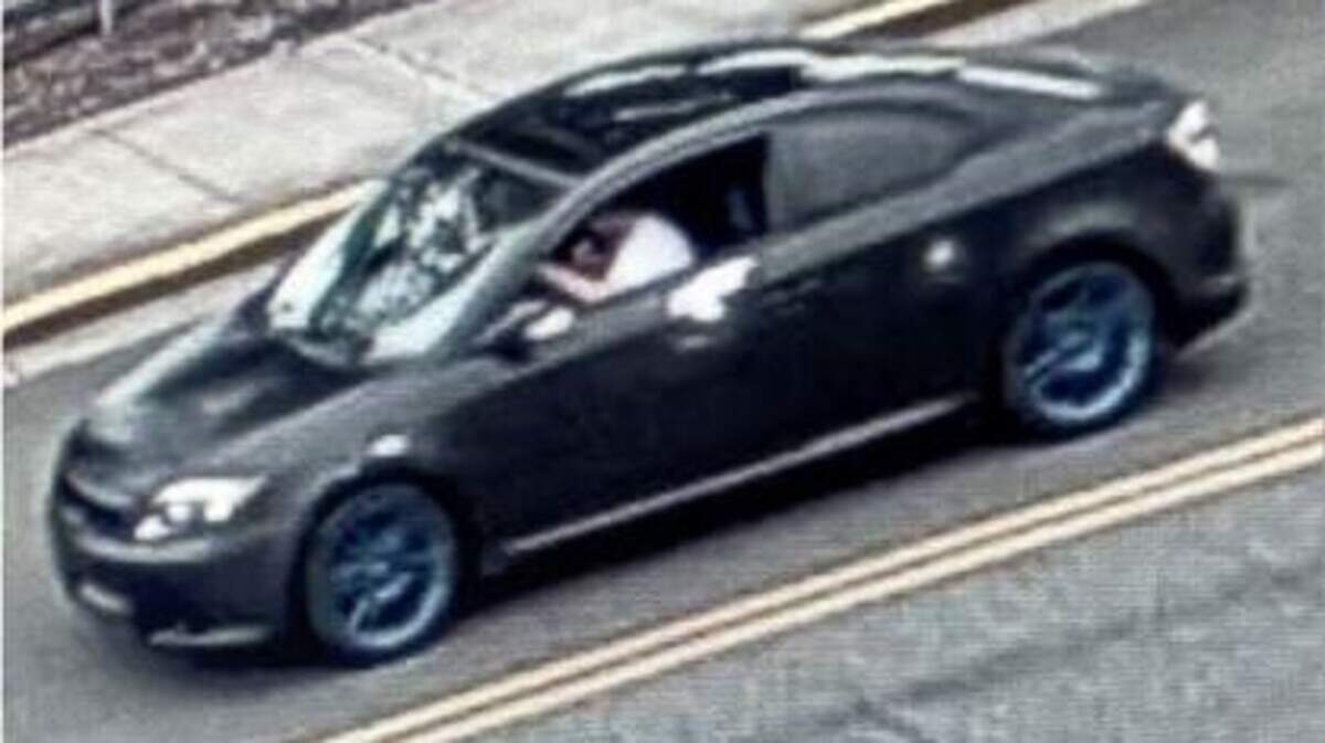 Puyallup Police Department are seeking information to locate the driver of this vehicle, after the driver dropped off a woman early Saturday at Good Samaritan Hospital suffering from a gunshot wound.